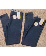 Two (2) Wonder Nation ~ Girl&#39;s Size Medium (7/8) Leggings ~ Blue ~ Cotto... - $28.06 CAD