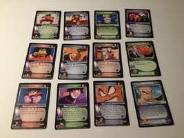 Dragon Ball Z Trading Cards Group of 12 Collectible Game Cards (DBZ-27) - £10.12 GBP