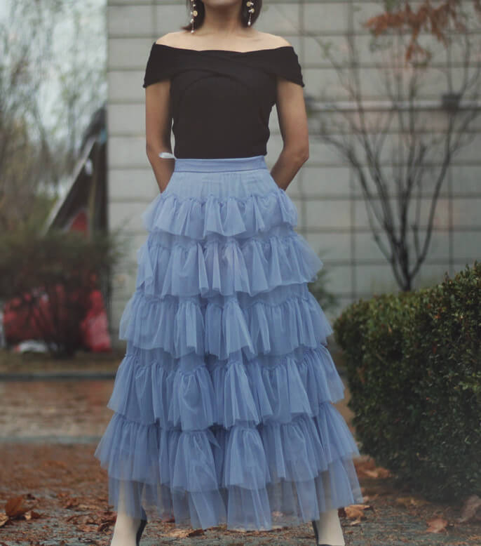Tiered tulle skirt princess 11