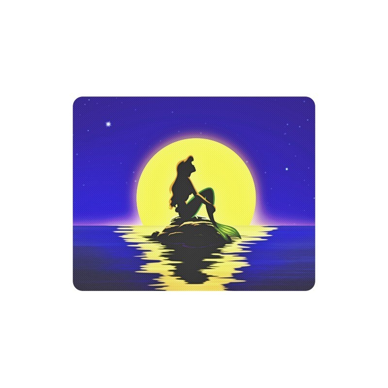The Little Mermaid Rectangular Mousepad Non Slip Neoprene - $9.00