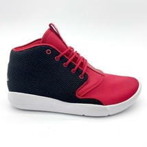 Jordan Eclipse Chukka Black White Gym Red Kids Size 4 Basketball 881454 001 - £39.92 GBP