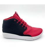 Jordan Eclipse Chukka Black White Gym Red Kids Size 4 Basketball 881454 001 - £39.83 GBP