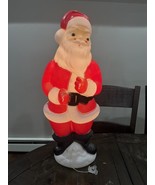 Vintage Carolina Enterprises 22&quot; Santa Blow Mold. Christmas Mid Century ... - $89.09