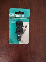 Gilmour 829084-1001 Durable Rustproof Polymer Male Hose End Quick Connector - £7.01 GBP