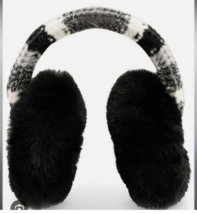 Michael Kors Knit &amp; Faux Fur Earmuffs Women&#39;s One Size $58 Retail - $29.65