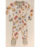 Burt&#39;s Bees Baby Sleep &amp; Play Pajamas Footed Pjs Organic Peanut Butter J... - $17.61 CAD