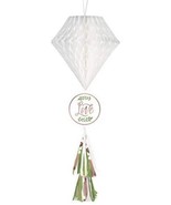 1pc Diamond Hanging Honeycomb LOVE Tassel Decoration Wedding Bridal Shower - $6.06 CAD