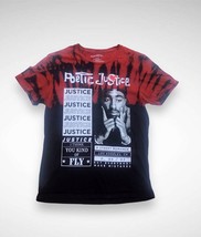 Tupac Shakur Poetic Justice Tie Dye Movie T Shirt - £10.96 GBP