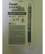 Pentel EnerGel Xm Perm 0.7m Retr Rbl Blk NEW - £19.18 GBP