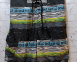 Maui and sons men 32 swim trunks board shorts black blue gray Lemon Lime - £11.82 GBP