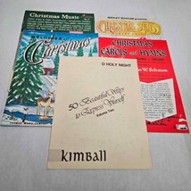 Organ Christmas Songbook/Sheet Music Lot of 5 Carols Hymns Solos - £11.17 GBP