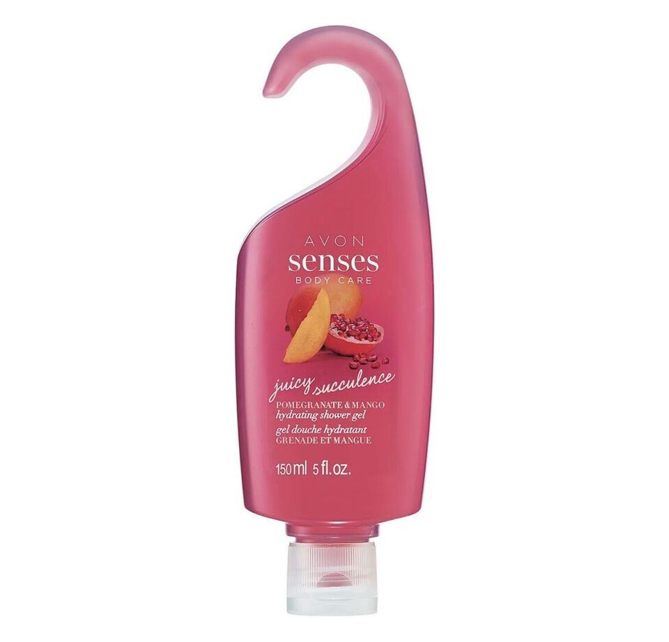 new Avon Senses naturals shower gel - Pomegranate and mango - 5 oz - £7.63 GBP