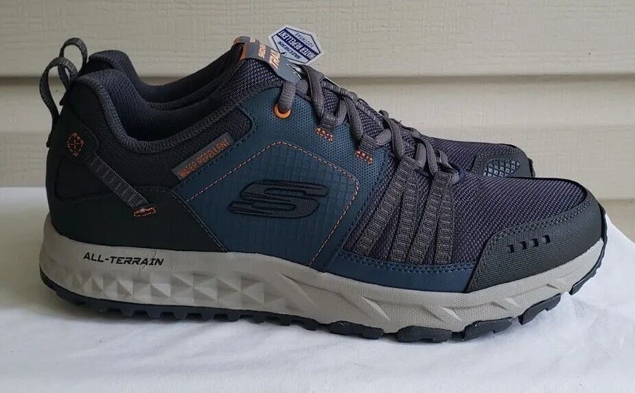 skechers men's trail sport escape plan hiking sneaker-variety in size