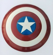 Scudo Captain America Medievale Sostegno Replica Avenger Ferro Shield Famoso - £103.37 GBP