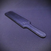 Handmade Black Leather Spanking Paddle - BDSM Fetish Black Playfull Paddle - $966.22 MXN