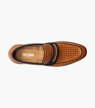 Stacy Adams Winstead Moc Toe Saddle Slip On Summer Shoes Natural 25704-280 image 4