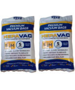 VEVA HEPA Vacuum Cloth Canister Filter Bags for Miele FJM (2-Pack, 10ct) - $20.78