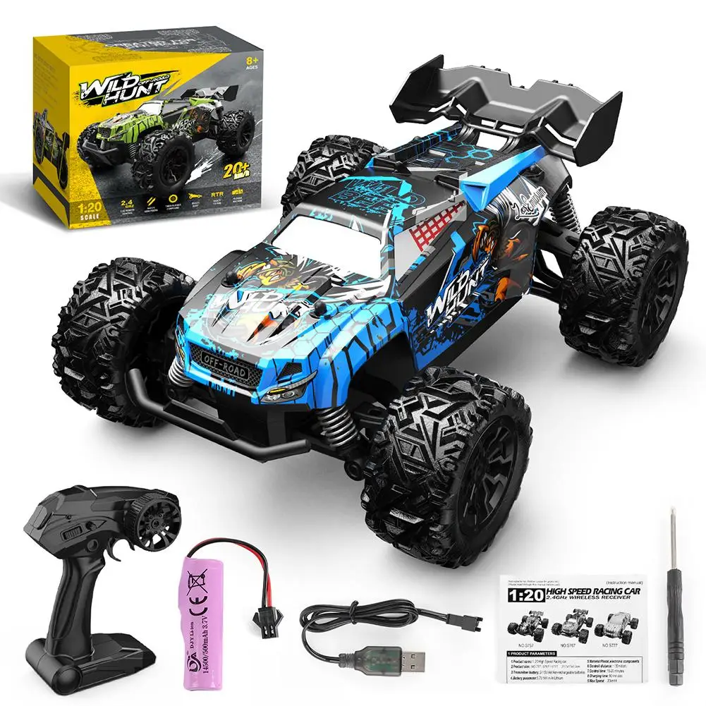 1:20 2.4g Remote Control Car 4wd Rc Drift Car 20km/h Power Motor Independent - £26.55 GBP