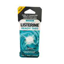 Listerine Ready! Tabs Chewable Mint Tablets, Clean Mint Flavor, 8 Tablet... - $350.41 MXN