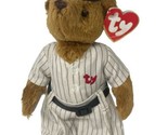 Ty Cooper Baseball Beanie Baby Take Me Out To The Ball Game Bear - $10.05