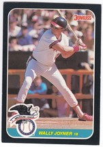 JUMBO 1987 Donruss Action All-Stars Large Baseball Trading Card Wally Joyner #1 - $1.97