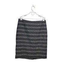 Kasper Womens Skirt Size 16 Black White Geometric Pencil Lined Dry Clean... - $20.57