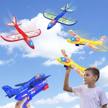 3 Pack Foam Airplane Launcher Toys,2 Flight Mode 12.5&quot; Led Catapult Plan... - £23.89 GBP