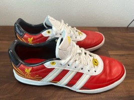 Adidas Liverpool Mens 9 Football Soccer Club Red Shoes ART G40762 LFC Sn... - £39.30 GBP