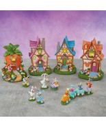 Disney Spring Musical Light-Up Easter Spring Village 13-piece Holiday Se... - $116.18 CAD