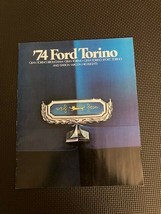 ORIGINAL 1974 FORD TORINO -  INFORMATION BROCHURE - EXCELLENT  - $6.71