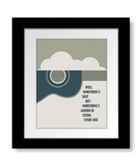 Both Sides Now - Joni Mitchell Music Illustration Song Lyric Poster Prin... - $18.81+