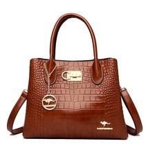 2023 New High Quality Pattern Leather Handbags Brand Designer Tote Bags Fashion  - £52.72 GBP