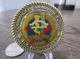 USN Commander Submarine Force Pacific Pearl Harbor Bday Ball Challenge Coin 847M - £15.02 GBP