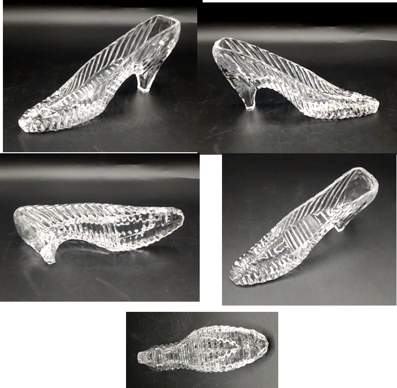 Crystal Cinderella Slipper Shannon Crystal Hand Crafted Designs of Ireland  - $15.00