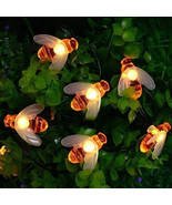 Christmas Honey Bee String Lights LED 24 ft - £13.29 GBP