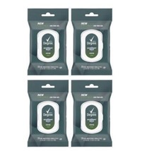 (4) Degree Men Overtime Deodorant Wipes, Towelettes, Stay Fresh On-The-G... - £21.32 GBP