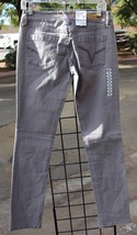 Volcom Nova 2 Skinny Leg Denim Gray Jeans Pants Womens Size 5 NEW - £10.06 GBP