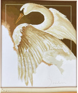Maydear Embroidery Kit Flying Swan 31 x 28 Inch New Open Package Complete - £37.90 GBP