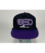 CED Cooper Lighting Hat-Mesh-Black, Purple-Rope Bill-Snapback-Trucker Cap - £16.24 GBP