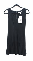 Diane Von Furstenberg Dvf Carla Black Dress Sz 2 $425 Nwt - £95.31 GBP