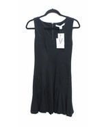 DIANE VON FURSTENBERG DVF Carla Black Dress Sz 2 $425 NWT - $169.87 CAD