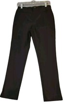 Chico&#39;s So Slimming Black Stretch Pants Pull On Size 00 XS Ankle Straight  - £15.71 GBP