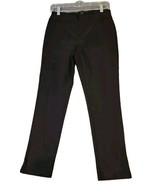 Chico&#39;s So Slimming Black Stretch Pants Pull On Size 00 XS Ankle Straight  - $27.34 CAD