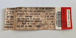 Santana Tour Concert Ticket Stub Sep 30, 2008 - £15.63 GBP