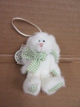 Nos Boyds Bears Lana Hoppennibble 561932 Rabbit Plush Hanging Ornament B74 J - £17.50 GBP