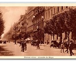 Avenida De Mayo Street View Buenos Aires Argentina UNP WB Postcard W8 - £4.69 GBP