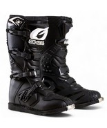 Oneal Rider Size 12 Black Racing Motocross Sport Boots 0325-110 - $139.99