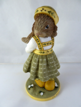 Woodsong Designs DEMDACO &quot;Seeds of Friendship&quot;  SORRY 2002 Rabbit figurine - $9.69