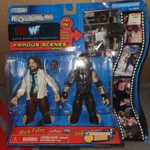 WWF Mick Foley and Undertaker WrestleMania XVII Famous Scenes Series 2000 NEW - £50.83 GBP