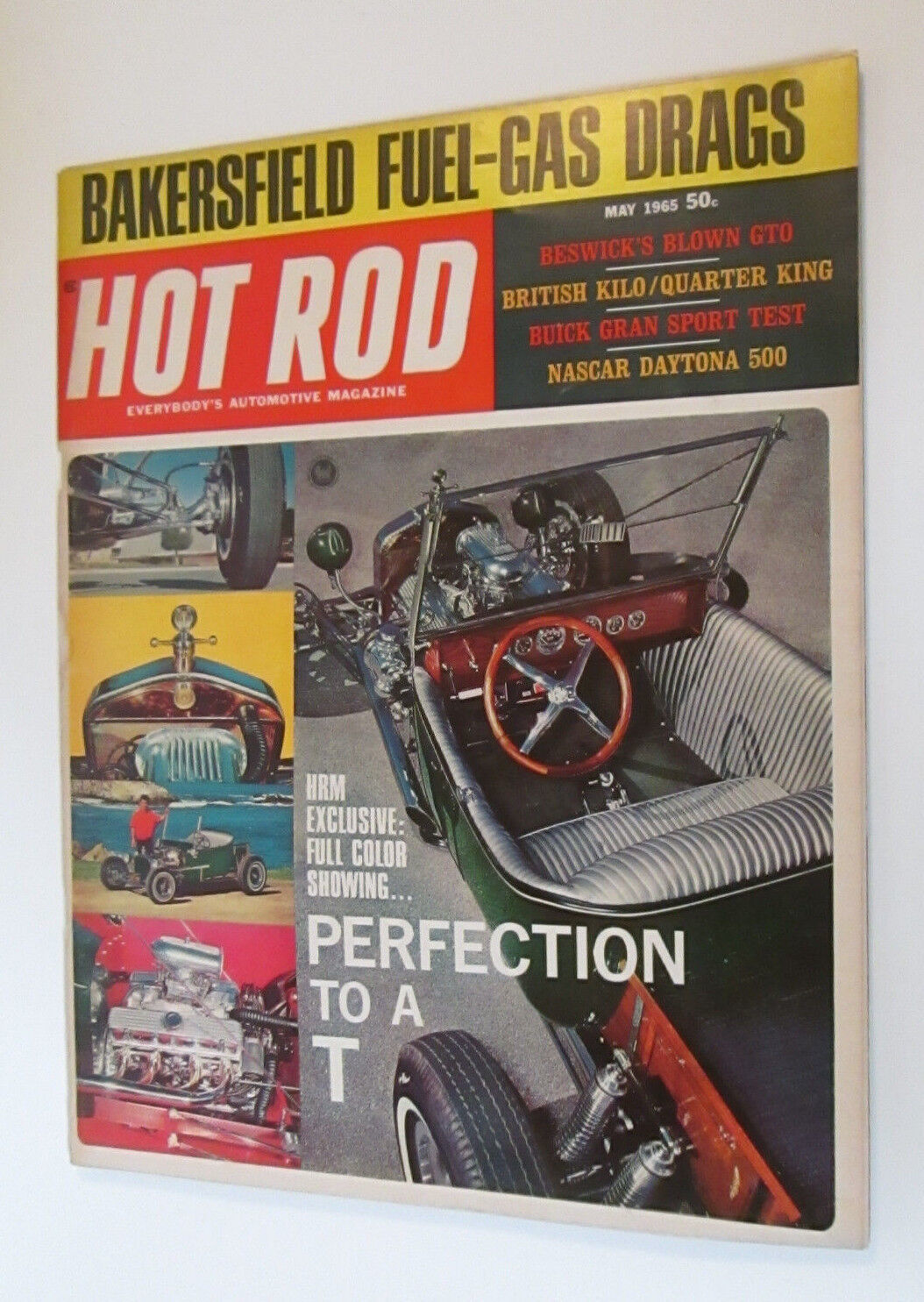  HOT ROD MAGAZINE VINTAGE 1965 MAY CORVETTE GASSER CHEVY FORD MOPAR Cars - $9.00